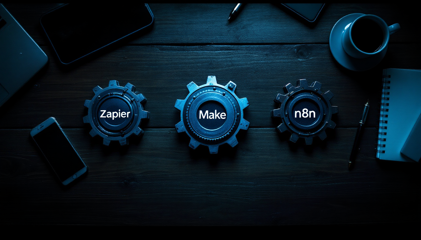 Zapier vs. Make vs. n8n: Der ultimative Vergleich für Ihre Workflow-Automation